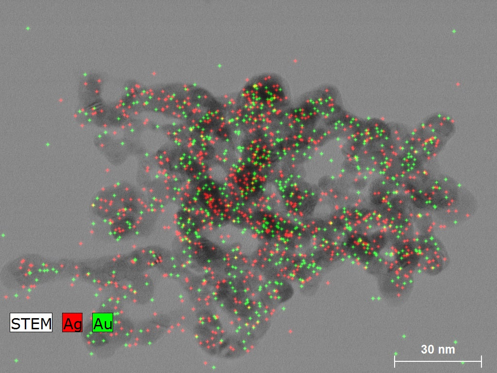 Silver-gold Alloy Nanoparticles